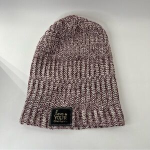 4 Love Your Melon Beanie Winter Hat Burgundy‎ Gray Black White/Black USA Made